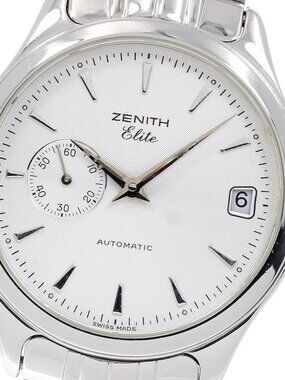 ZENITH Class elite 02.0040.680 Date Silver Dial Automatic Men's Watch_939136